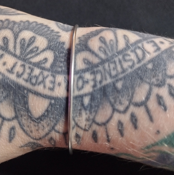 Alex And Ani Silver Evil Eye Charm Bracelet - Picture 3 of 5